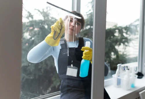 Nettoyage de vitres intérieures et extérieures à Chezal-Benoît